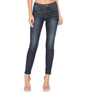 FRAME DENIM Le Skinny de Jeanne Size: 28 Color: Harvard Blue